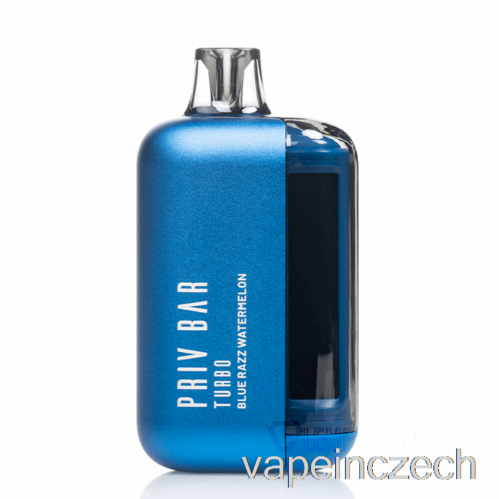 Smok Priv Bar Turbo 15k Jednorázové Blue Razz Vodní Meloun Vape Pero